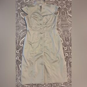 Calvin Klein, button up dress, size 6